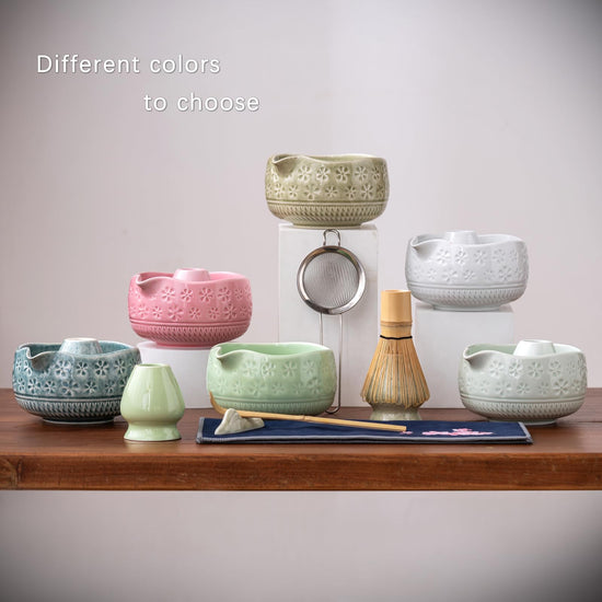 Buucup matcha whisk set — complete ceramic matcha kit for enthusiasts