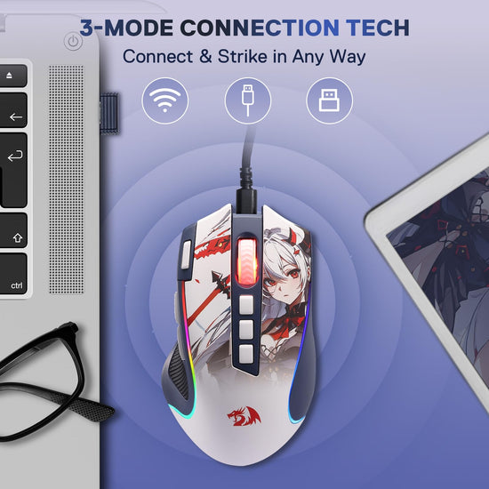 Redragon M612 gaming mouse - high precision sensor