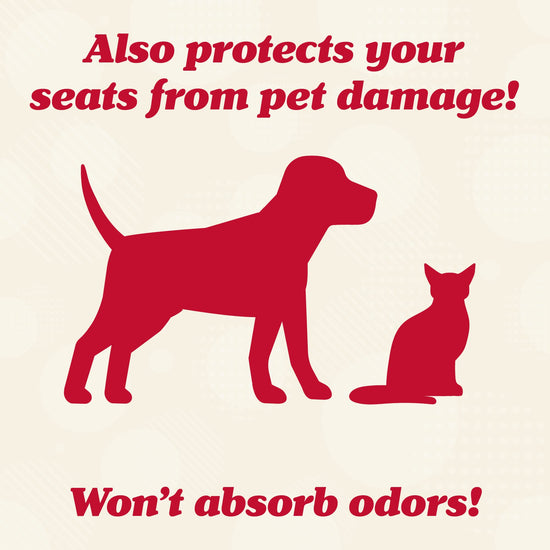 Vehicle seat cover — Gray child car seat protector