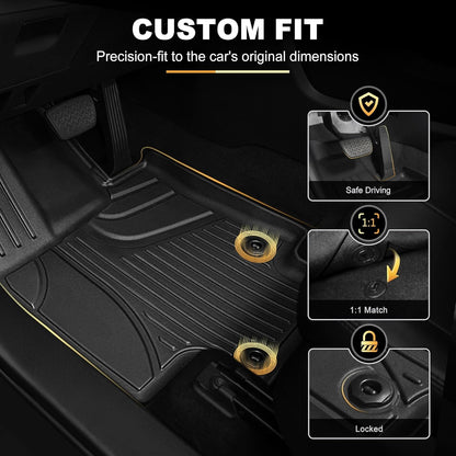 VEHICLE_MAT — AOMSAZTO custom fit all weather floor mats for 2020-2025 Toyota Highlander