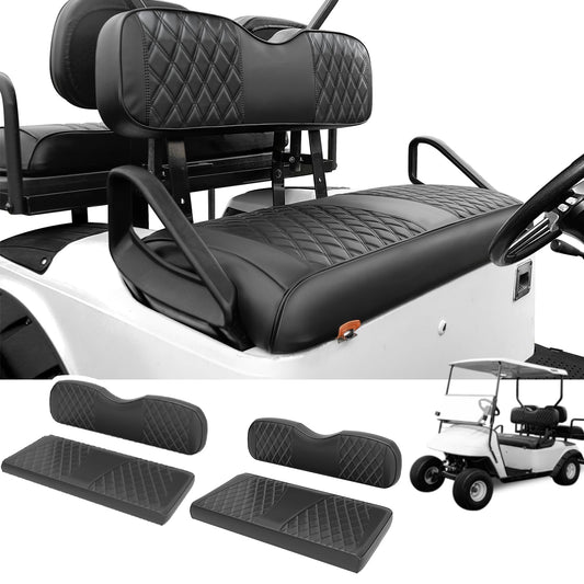 SugarFox vehicle seat cover — PU leather for EZGO TXT and RXV models