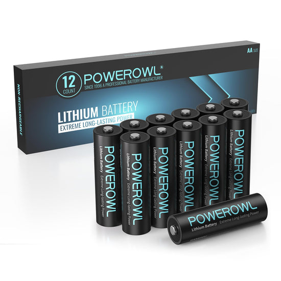 Lithium AA batteries — long-lasting power source for devices.