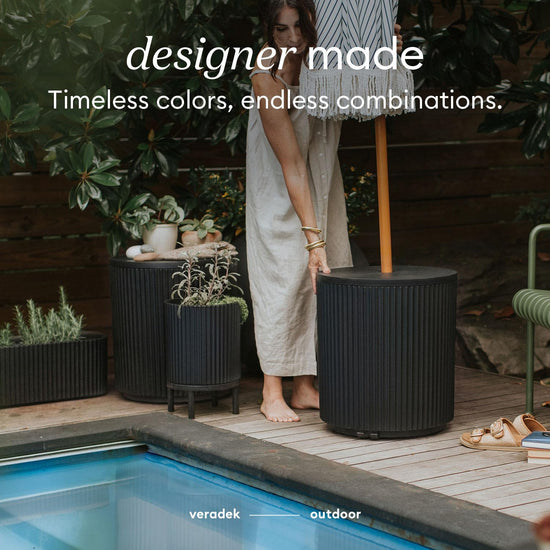 Veradek side table — demi shade design