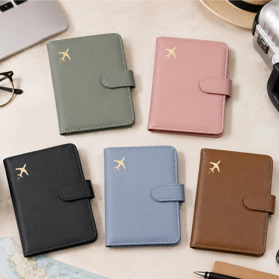 GOAUS passport holder - Travel wallet with RFID protection