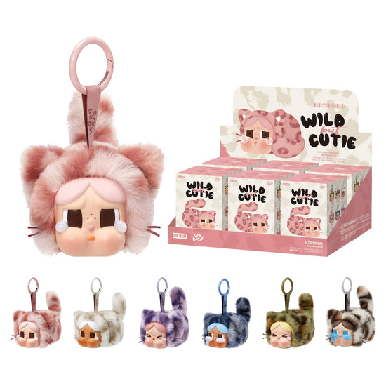 Toy figure — Crybaby Wild but Cutie series vinyl plush pendant blind box