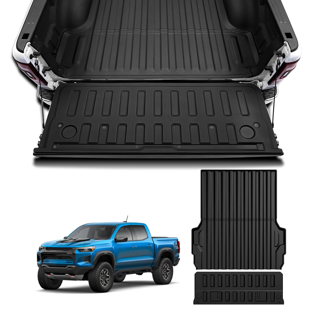 AOMSAZTO truck bed mat – Custom fit for 2023-2026 Chevy Colorado/GMC Canyon 5FT