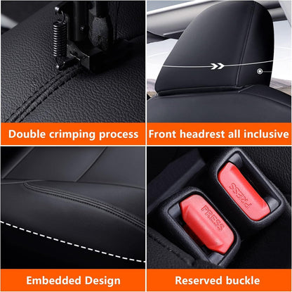 AOMSAZTO vehicle seat cover - Custom fit faux leather for Nissan Sentra 2020-2025