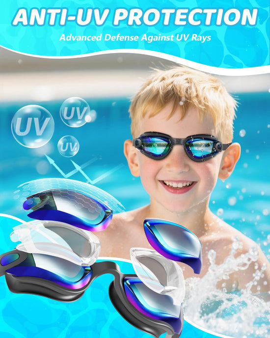 Aegend safety glasses — anti-fog and anti-UV for kids aged 3-14
