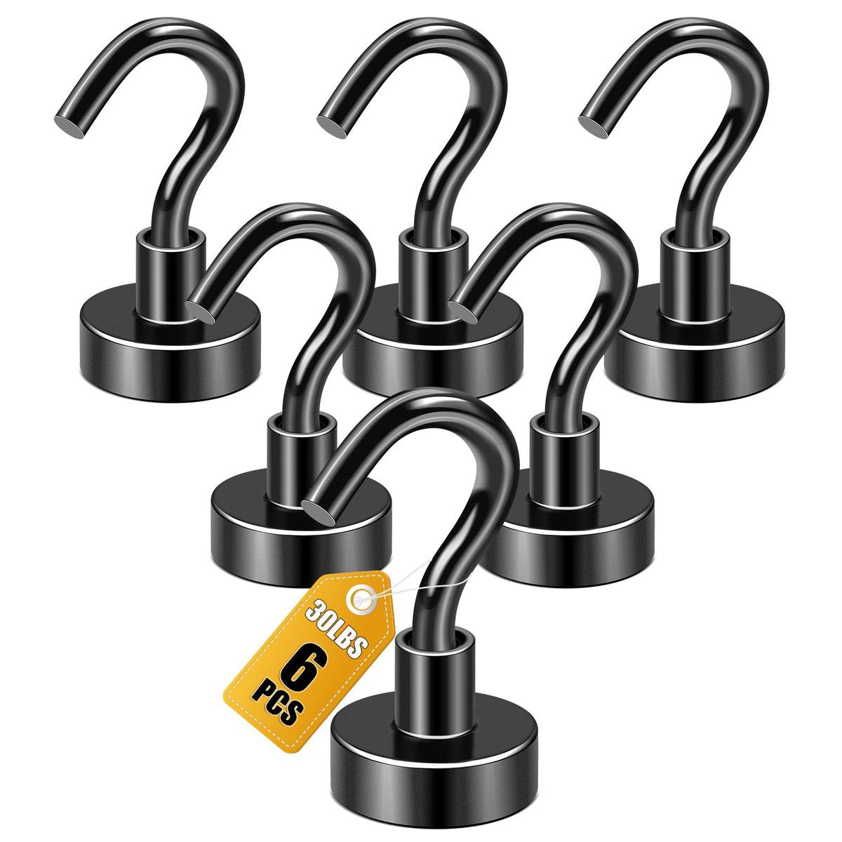 STORAGE_HOOK — DIYMAG magnetic hooks with strong magnets for home and kitchen use.