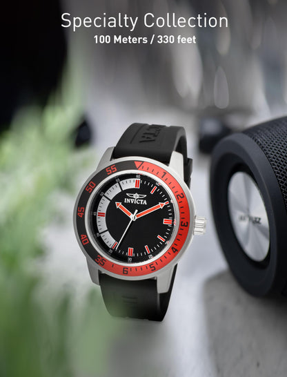 Watch — Invicta men's specialty silicone quartz design