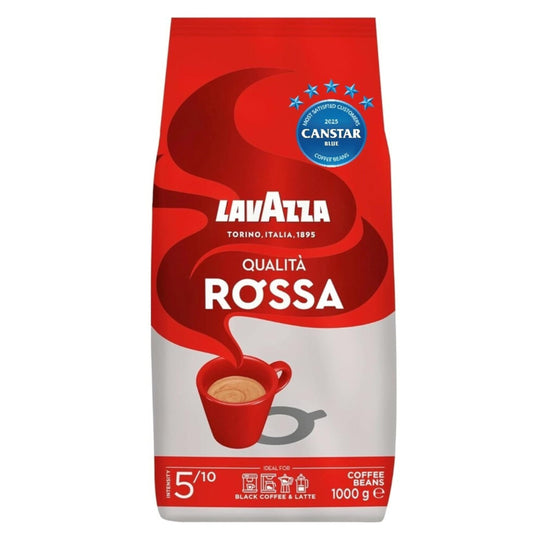 Whole bean coffee - Caffeine Qualita Rossa packet