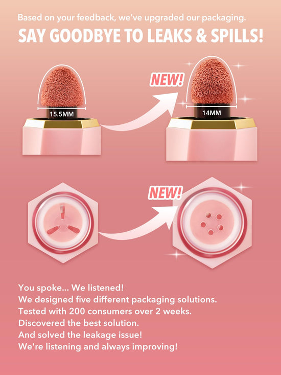 SHEGLAM face shaping makeup — Color Bloom liquid blush for cheeks
