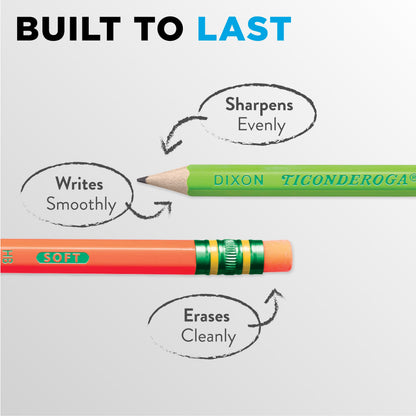 Ticonderoga pencils — wood-cased design