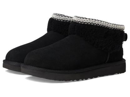 UGG womens ultra mini curly boot