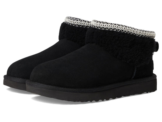 UGG womens ultra mini curly boot