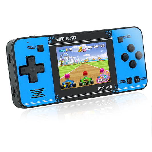 Handheld game with 220 retro games - Portable gaming player with rechargeable battery and LCD screen