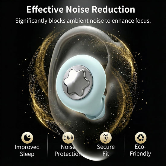 Ear Plugs for Sleeping 45DB Noise Cancelling: Ultra-Comfy Reusable Noise-Reducing Earplugs for Sleeping & Travel & Work Hearing Protection Earbuds with 8 Tips(XS,S, M, L Size)
