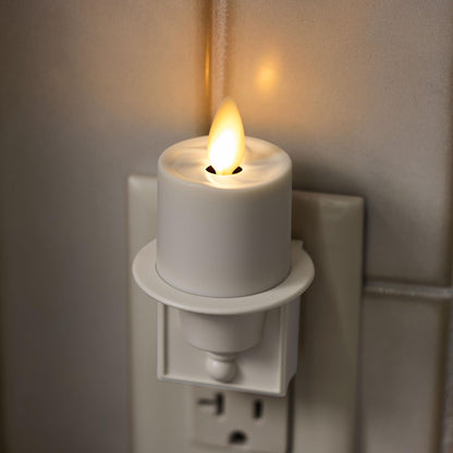 Luminara lamp — Flameless design with dusk to dawn auto sensor and real-flame effect technology