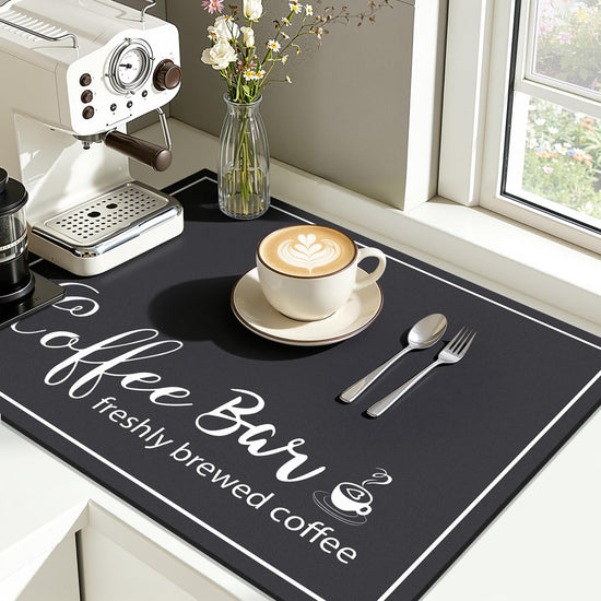 Findosom dish drying mat — absorbent and quick-drying design