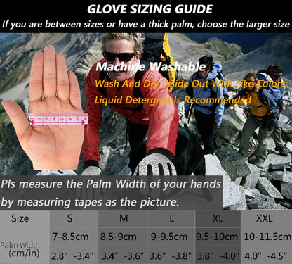 MOREOK sport activity glove - 10°F 3M Thinsulate warm touch screen design for winter use