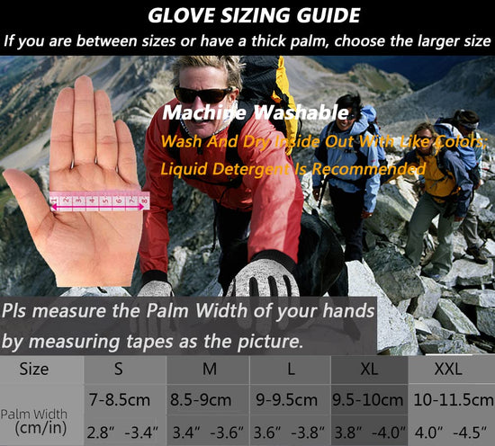 MOREOK sport activity glove - 10°F 3M Thinsulate warm touch screen design for winter use