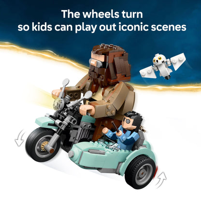 LEGO Harry Potter building blocks - Hagrid and Harry's motorcycle ride set 76443LEGO Harry Potter building blocks - Hagrid and Harry's motorcycle ride set 76443