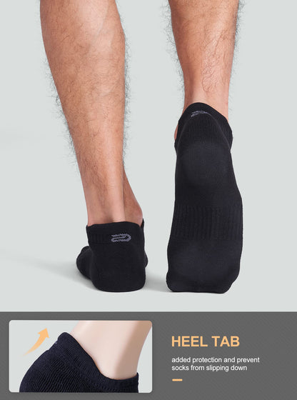CS CelerSport ankle athletic running socks - low cut sports tab for men and women