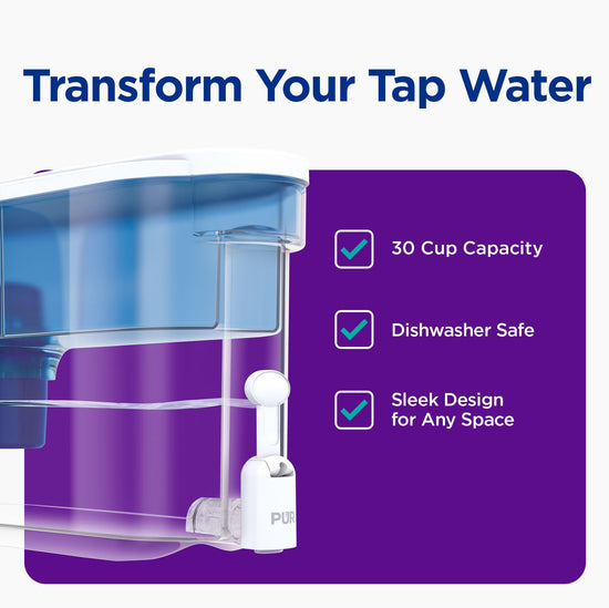 PUR water purification unit — 30-cup dispenser