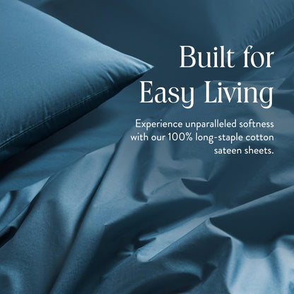 BED_LINEN_SET — Brooklinen luxe core sheet set with fitted and flat sheets plus pillowcases