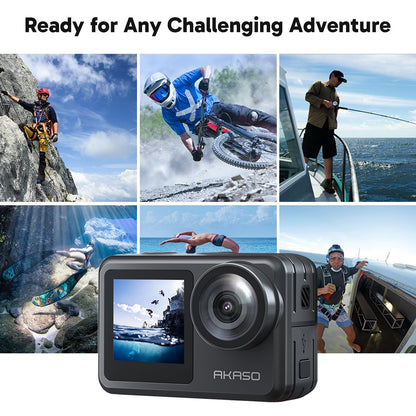 AKASO Brave 7 LE camcorder — 4K video with touch screen and underwater capability