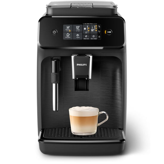 Philips espresso machine — fully automatic with milk frother and touch display