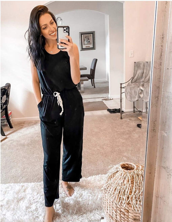 One piece outfit — Summer casual sleeveless tank romper by PRETTYGARDEN