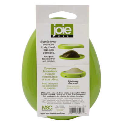 Joie food storage container set — silicone stretch pods for avocados, tomatoes, onions, and lemons