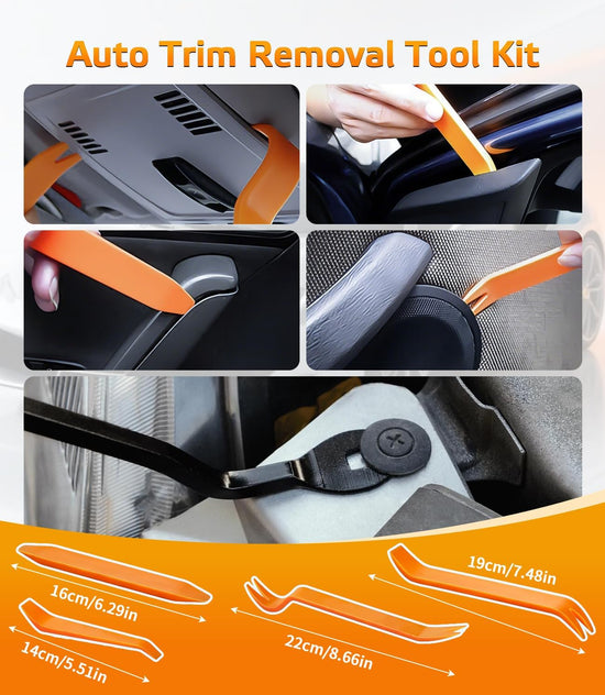 AUTOPDR Paintless Dent Removal Kit for Cars - Dent Puller Kit with Premium Dent Lifter, Strong Adhesion Glue Sticks & Puller Tabs, Removable T-bar Puller, PDR Kit for & Auto Body Dent Repair