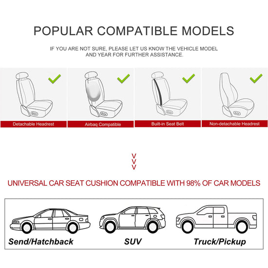 BOPUOVRE vehicle seat cover — PU leather with anti-slip design and storage pocket