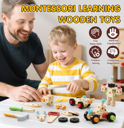 Lehoo Castle kids tool set — Imaginative play for little builders