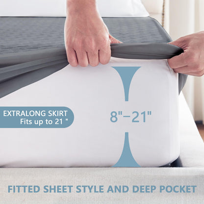Waterproof mattress cover – ultra soft and breathable cooling design