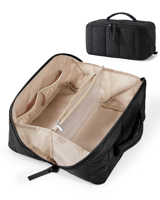 BAGSMART carrier bag case — puffy design makeup organizer