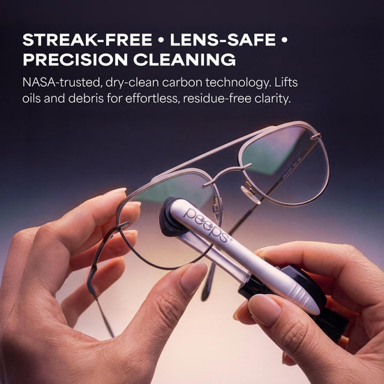 Cleaning agent — Carbon microfiber tech for eyeglasses and lenses