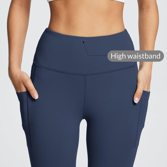 baleaf women's leggings — high waisted with pockets and tummy control