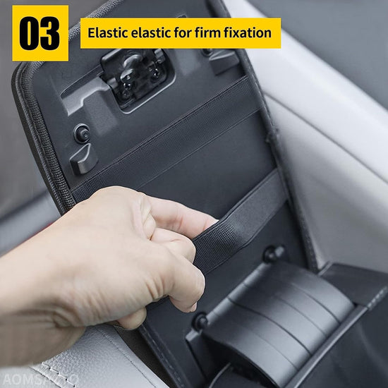AOMSAZTO console covers — armrest covers for 2014-2019 Toyota Corolla fabric cloth