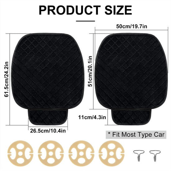 surpassme vehicle seat cover — comfortable with storage pockets and padding