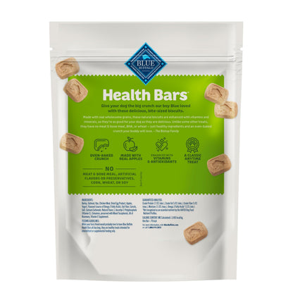 Pet food — Blue Buffalo health bars natural crunchy dog treats biscuits
