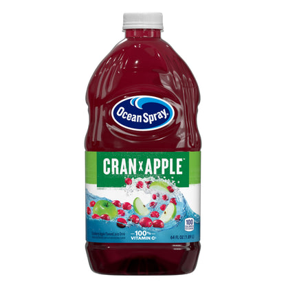 Juice and juice drink — Cranberry juice cocktail with calcium in 64 fl oz bottle pack of 8