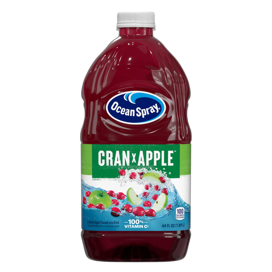 Juice and juice drink — Cranberry juice cocktail with calcium in 64 fl oz bottle pack of 8