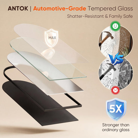 Antok arched floor mirror — aluminum frame, free standing or wall mount