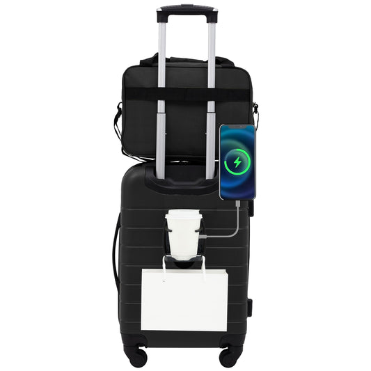 Wrangler suitcase — Smart spinner hardside design