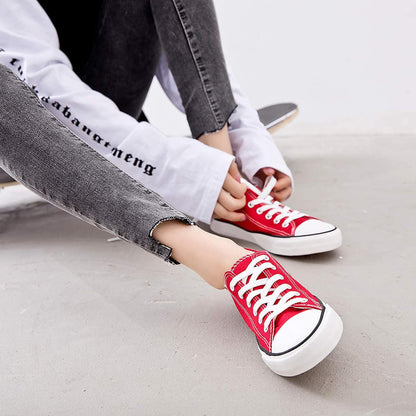ZGR women's canvas low top sneaker - classic casual style for women