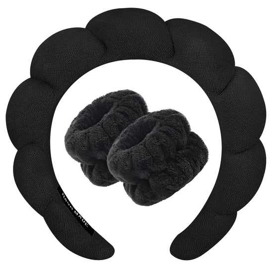 Hairband — Soft and non-slip design for makeup and skincare routines