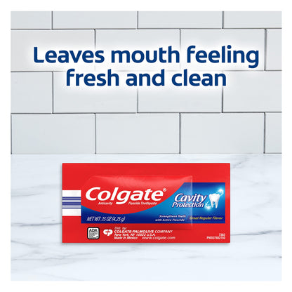 Tooth cleaning agent — Cavity protection with fluoride by Colgate